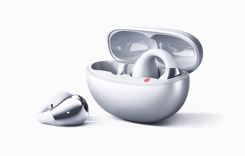 QCY Crossky Clip C30S Kopfhörer (silber)