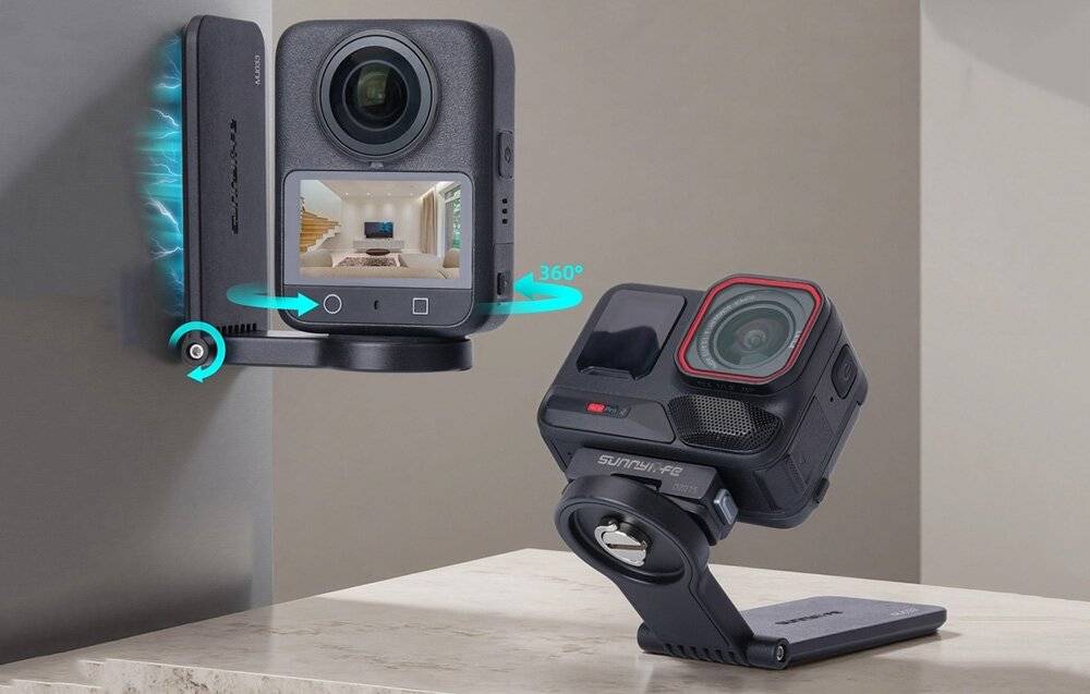 Sunnylife Magnethalterung MJ033 für (OSMO 360, Insta360 GO Ultra)