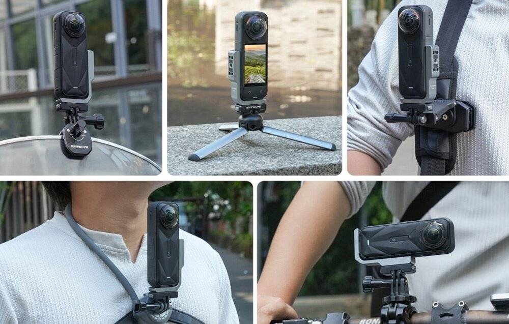 Sunnylife Aluminiumhalterung für Insta360 X5/X4