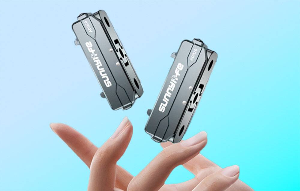 Sunnylife AD020 Magnetadapter aus Aluminium für Insta360 X5 / Ace / Ace Pro 2 / 1