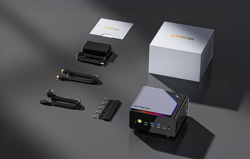 Mini-PC GMKtec K12 Ryzen 7 H 225 16 GB 255 32 GB RAM + 1 TB SSD WIN 11 Pro