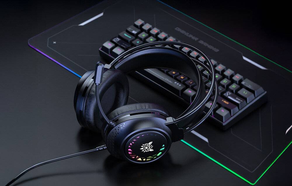ONIKUMA X92 Gaming-Kopfhörer (schwarz)