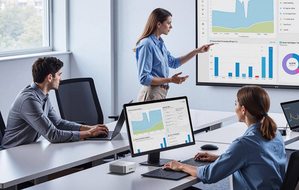 MINI-PC Minis Forum M1 Pro-125H Intel Core Ultra 5 125H Barebone