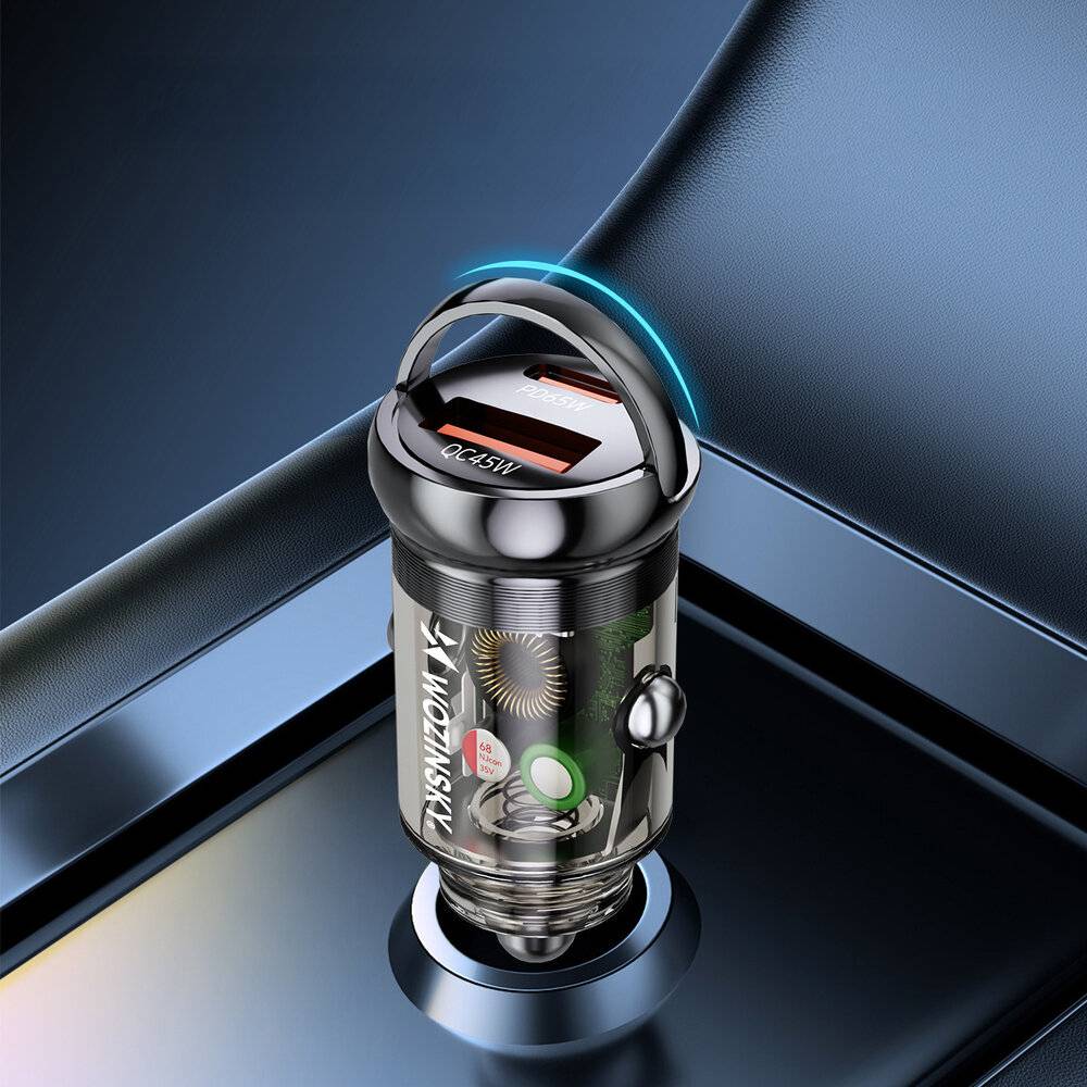 Schwarze Lederlaptoptasche mit einer Cartoon-Figur in Sonnenbrille und Anzug. 