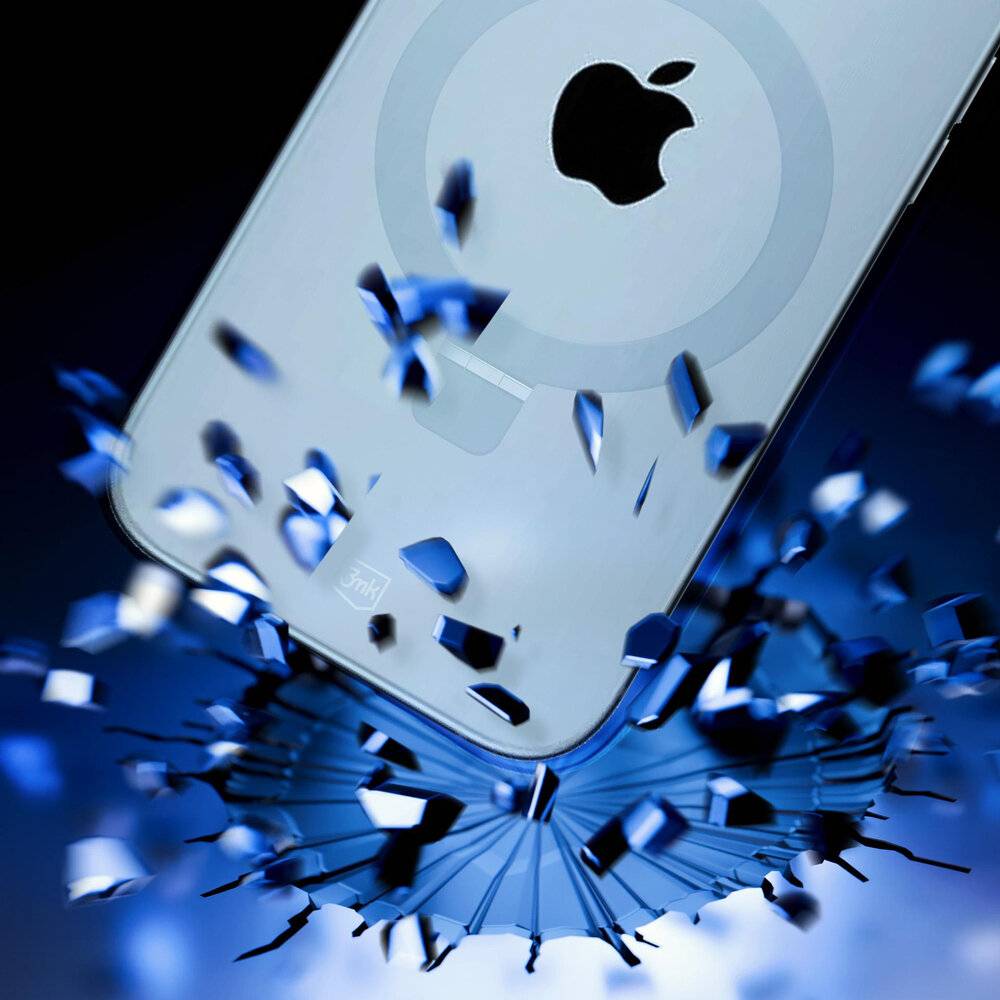 3mk Smoke Case Mag&Stand iPhone Air - Schwarz