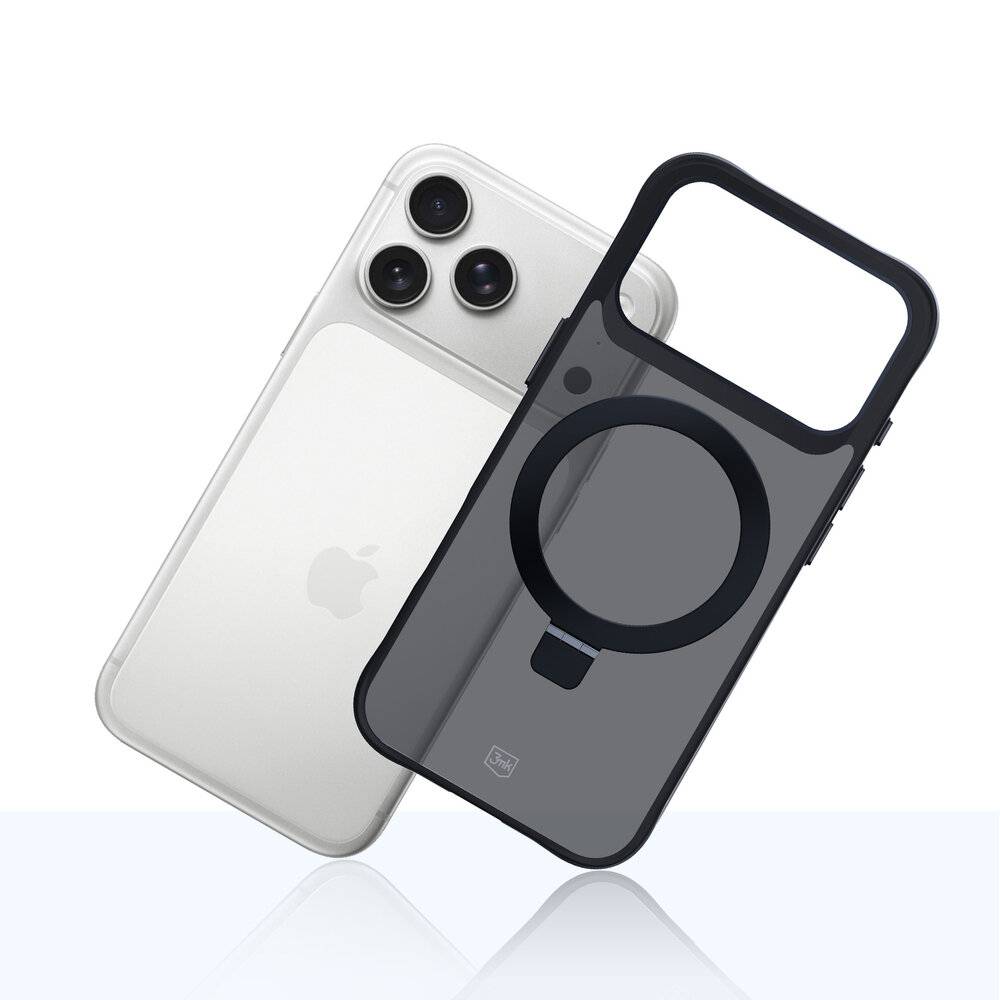 Handyhülle mit strukturiertem Muster und 'GUESS' Logo am unteren Ende, mit einem abnehmbaren Charm mit Herzdesign.