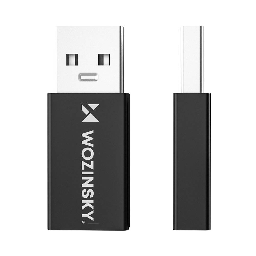 Wozinsky WAAC-01 USB-A - USB-C OTG Adapter - Schwarz