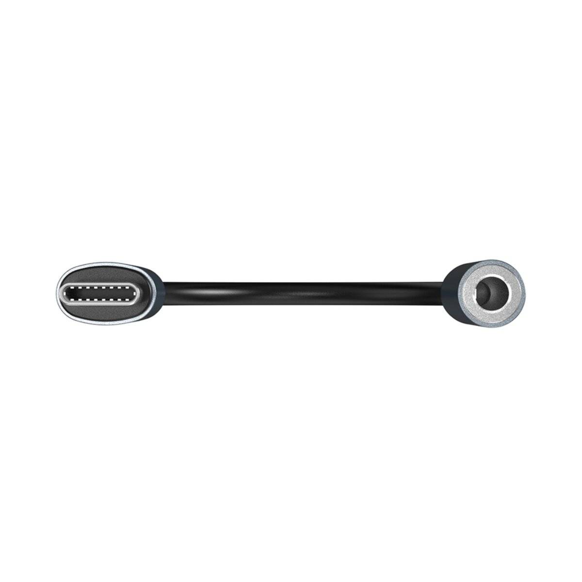 Wozinsky WACM-01 USB-C Adapter - 3,5mm Mini Jack - Schwarz
