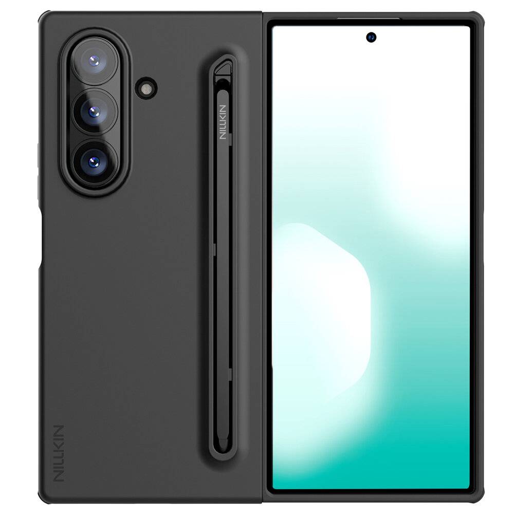 Nillkin Flex Pure Fold Hülle für Samsung Galaxy Z Fold 7 mit S Pen Space – Schwarz
