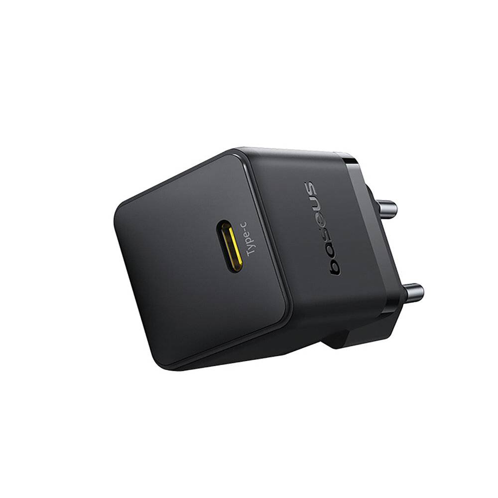 Baseus Palm 30W USB-C Wandladegerät - Schwarz