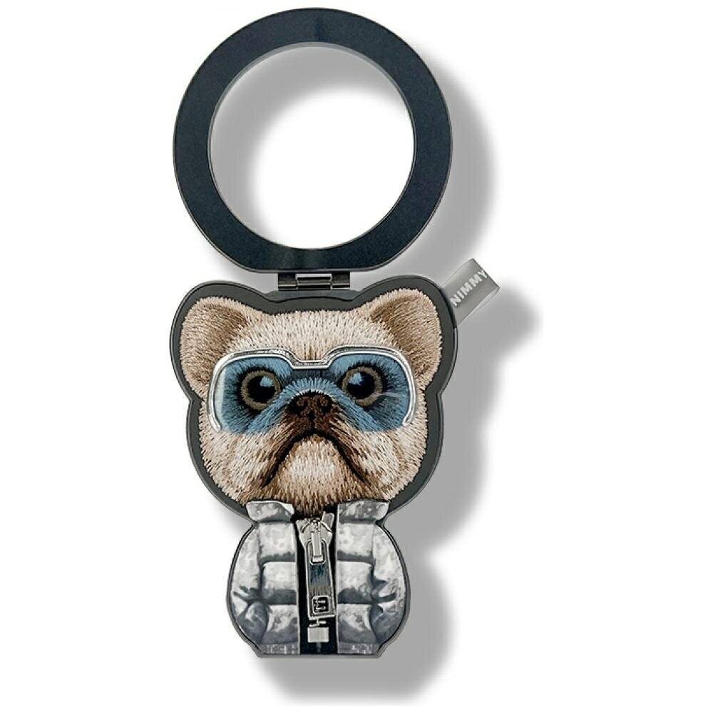 Nimmy Cool&Cute 2.0 Magnetischer Hundeanhänger - Schwarz