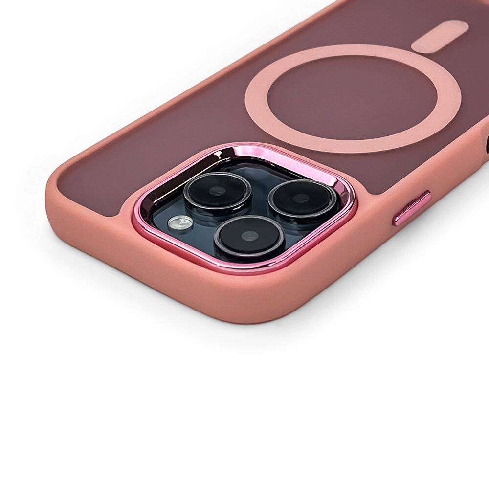 MagSafe-kompatibles Fashion Case für iPhone 17 – Pink