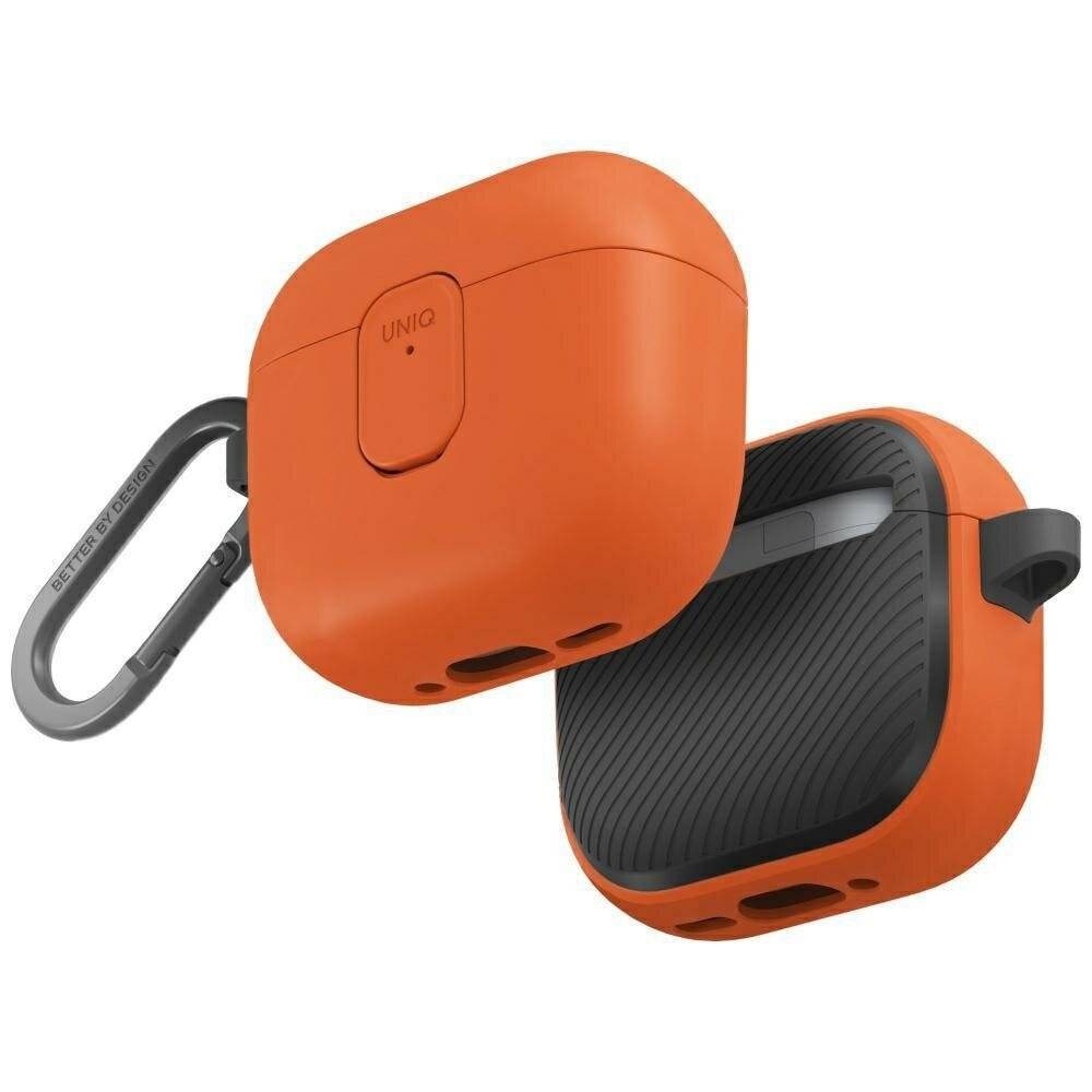 Uniq Clyde Lock Case AirPods 4 – Orange