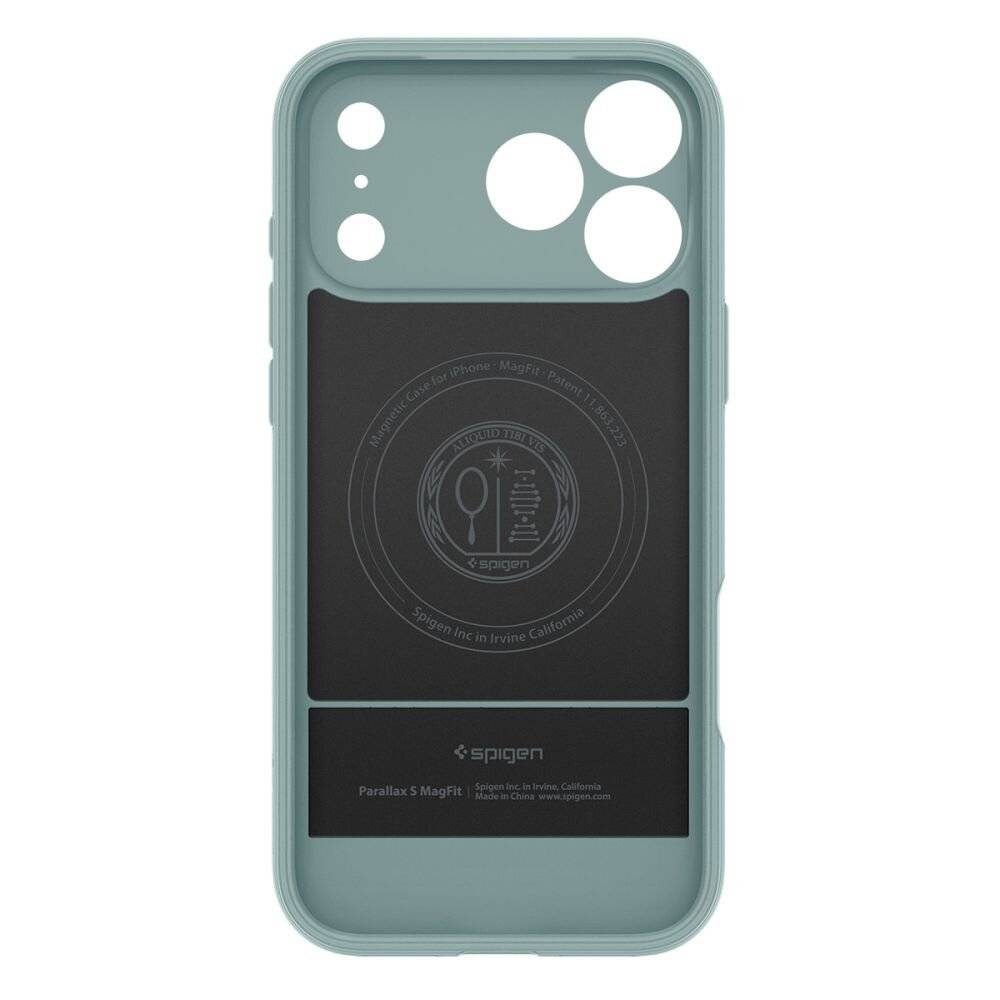 Spigen Parallax &amp;quot;S&amp;quot; MagSafe Case für iPhone 17 Pro Max - Grün