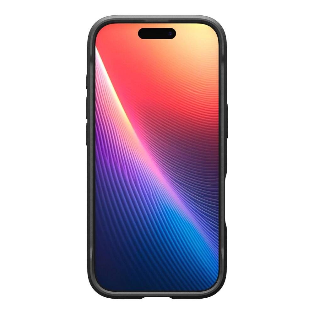 Spigen Rugged Armor Mag MagSafe Case für iPhone 17 - Mattschwarz