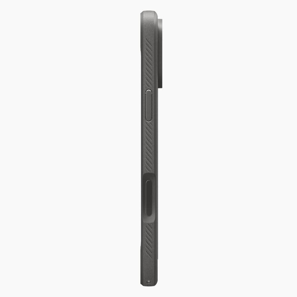Spigen Rugged Armor Mag MagSafe Case für iPhone 17 Pro Max - Grau