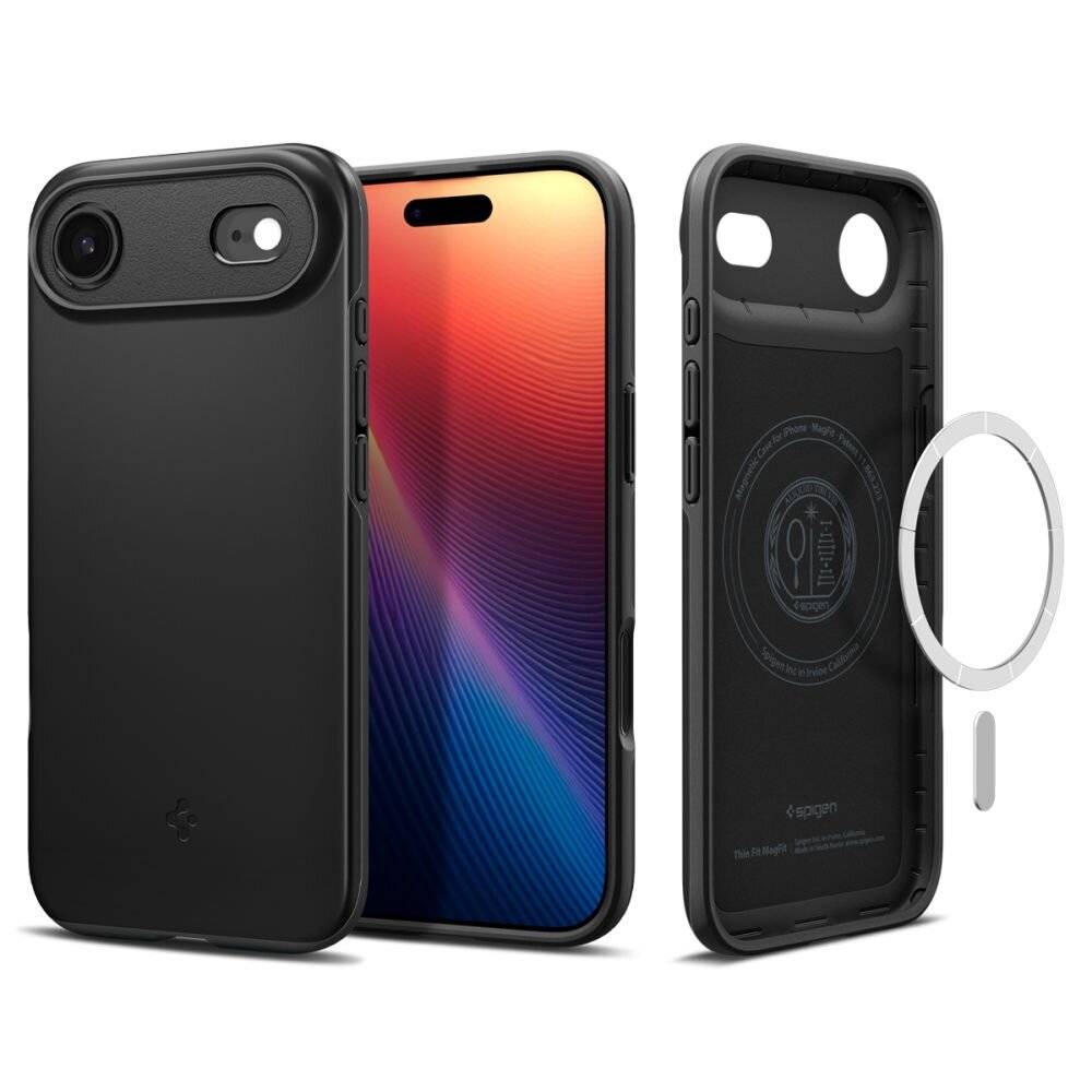 Spigen Thin Fit MagSafe Case für iPhone 17 Air - Schwarz