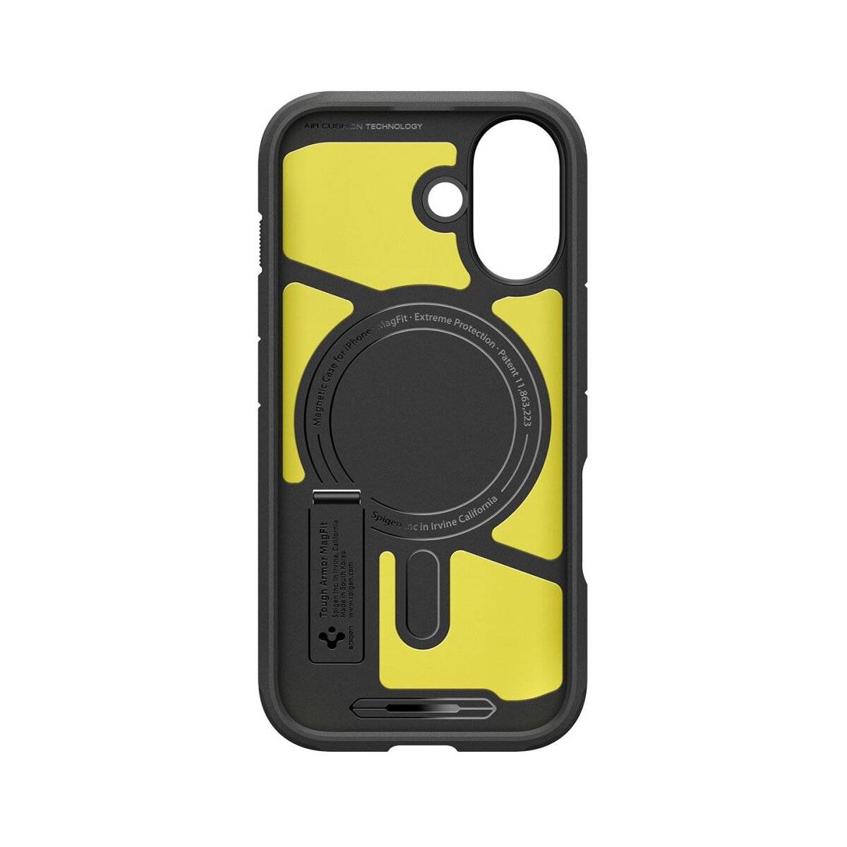 Spigen Tough Armor "T" MagSafe Hülle für iPhone 17 - Schwarz