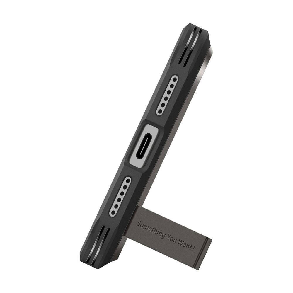 Spigen Tough Armor "T" MagSafe Case für iPhone 17 Pro Max - Grau