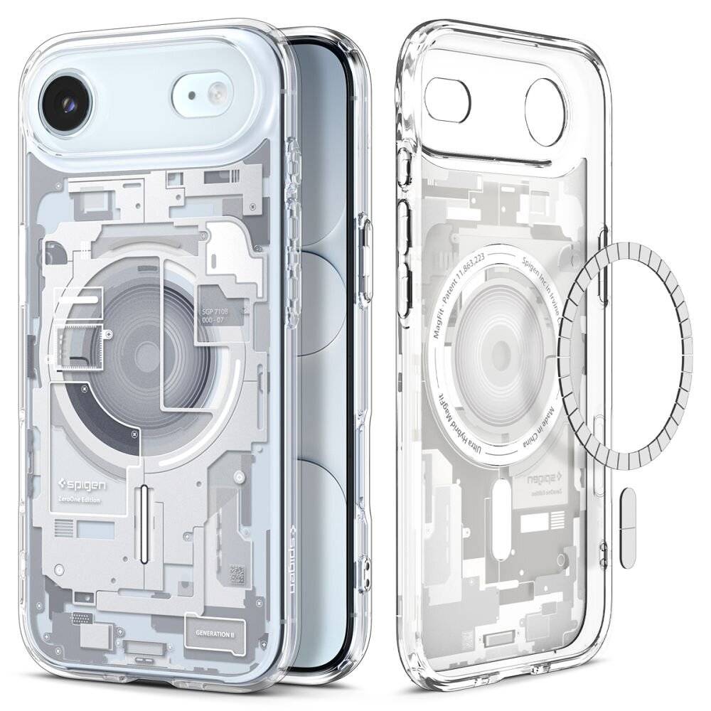 Spigen Ultra Hybrid MagSafe Case für iPhone 17 Air Zero One - Weiß