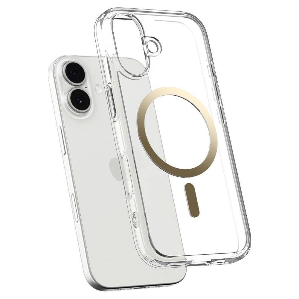Spigen Ultra Hybrid MagSafe Case für iPhone 17 - Transparent Gold