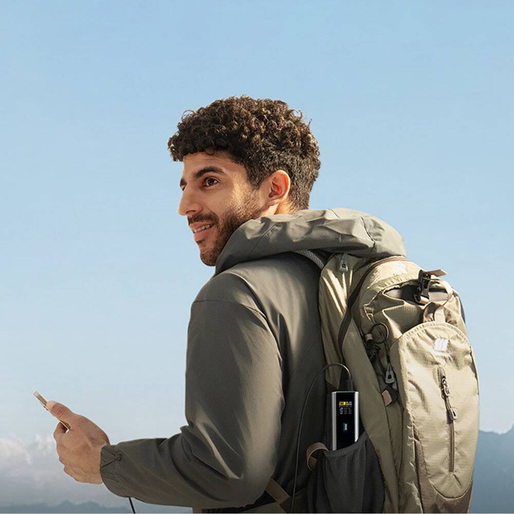 Powerbank Cuktech CKPB200UGLGR 210W 20000mAh 2 x USB-C 1 x USB-A - grau