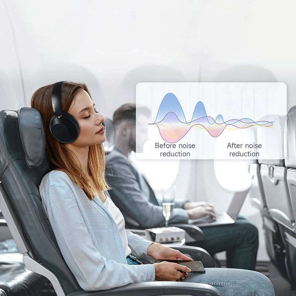 Dudao X22 Max Kabellose On-Ear-Bluetooth-Kopfhörer mit ANC - Schwarz