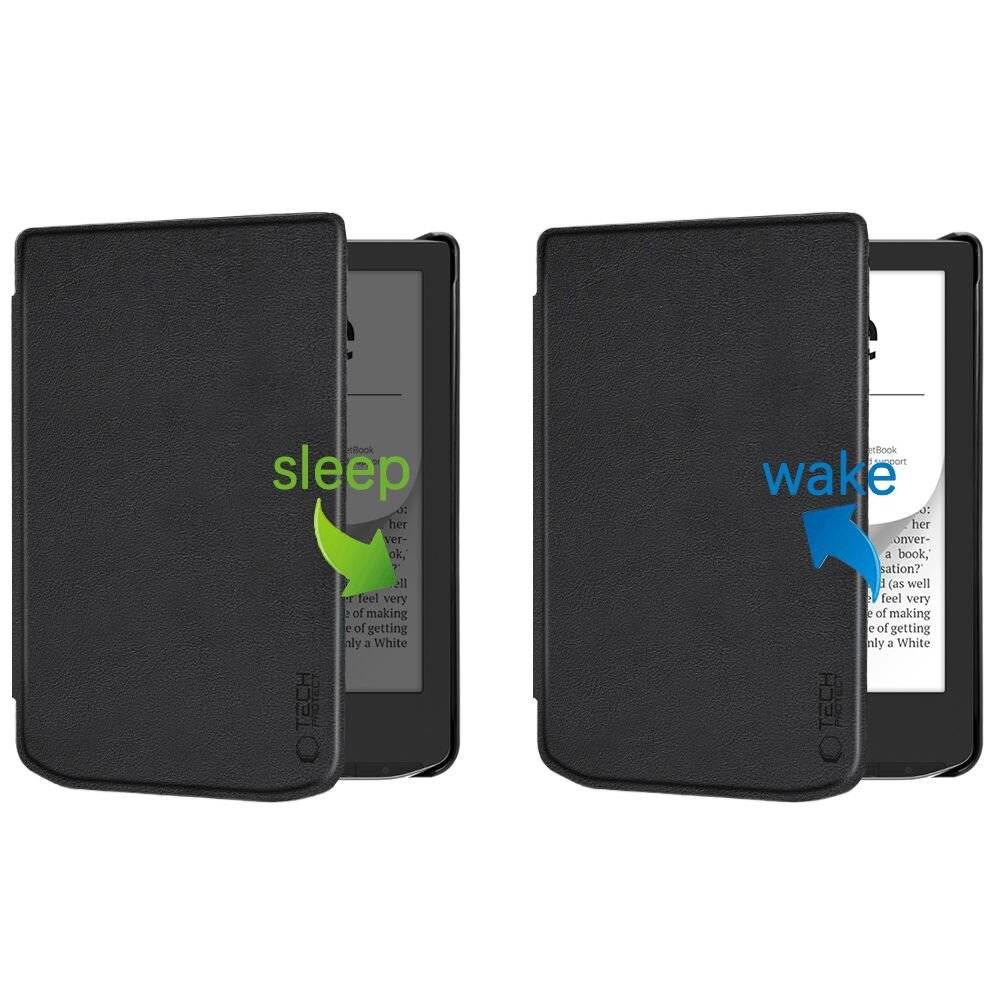 TechProtect SmartCase für PocketBook Verse / Pro / Lite – Schwarz