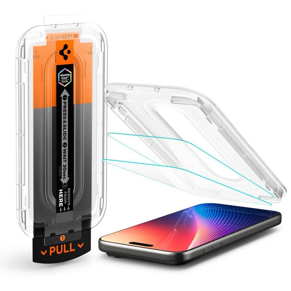 Spigen Glas.TR EZ Fit Pro Schutzglas für iPhone 16 Pro Max / 17 Pro Max - Transparent