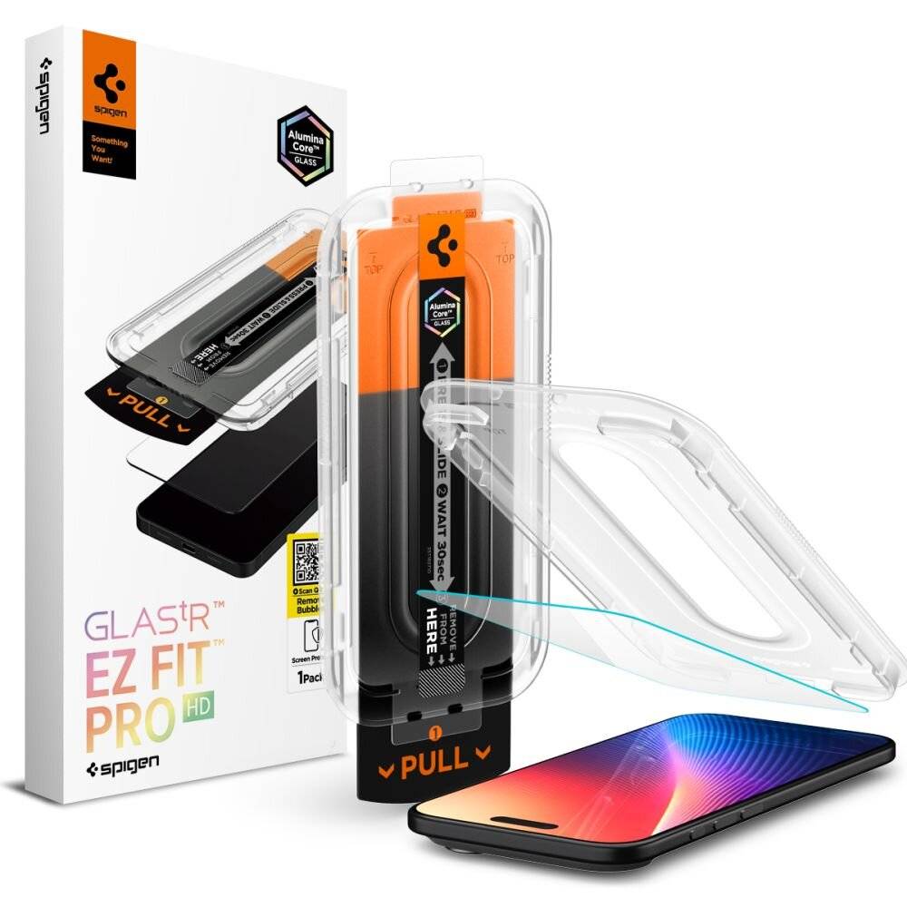 Spigen Glas.TR EZ Fit Pro Schutzglas für iPhone 17 Air - Transparent