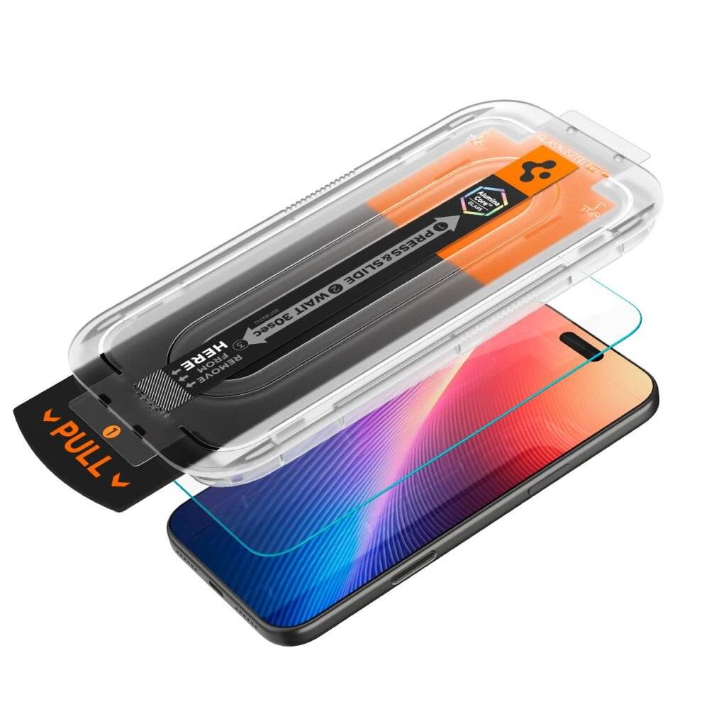 Spigen Glas.TR EZ Fit Pro Schutzglas für iPhone 17 Air - Transparent