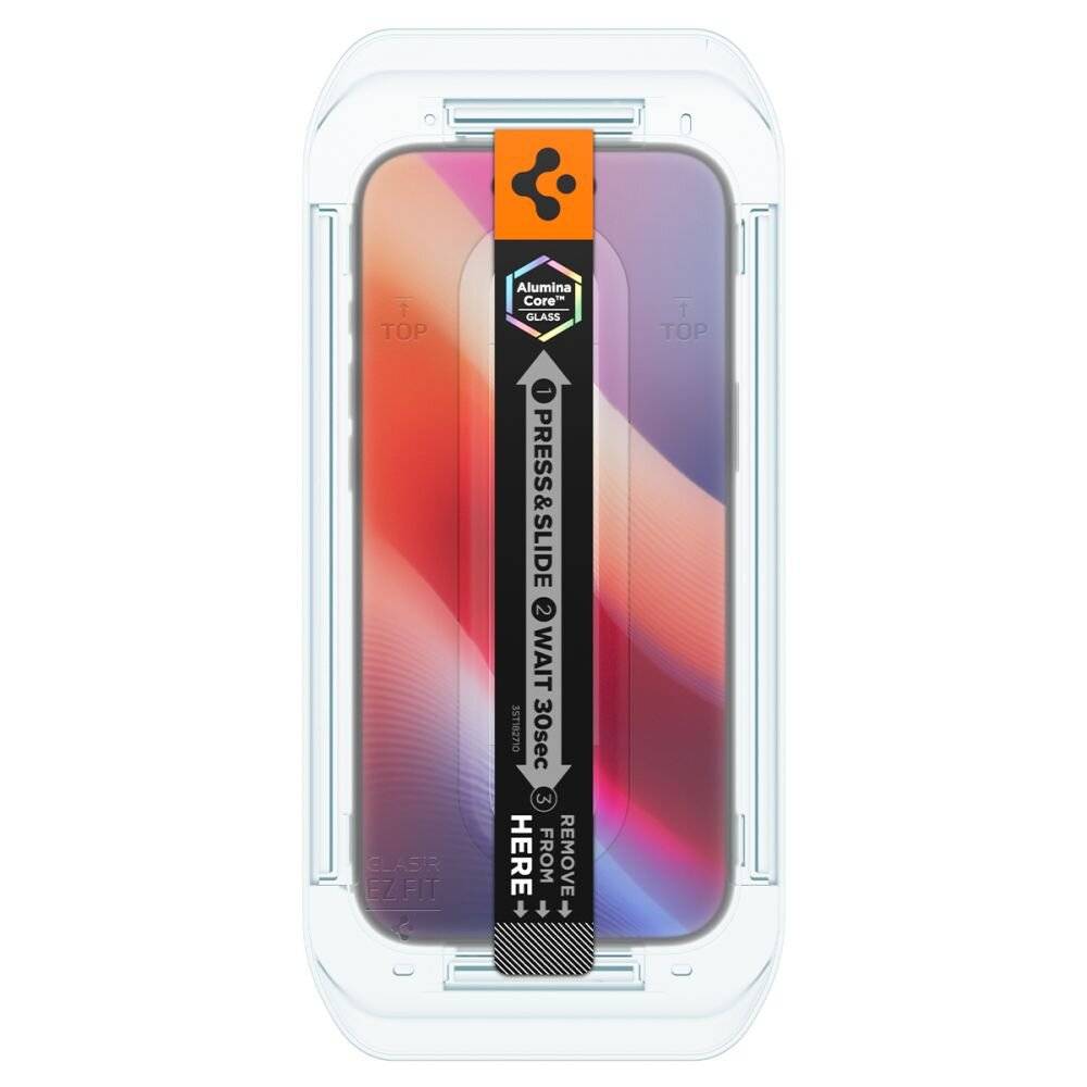 Spigen Glas.TR EZ Fit 2er-Pack Schutzglas iPhone 17 Air - transparent