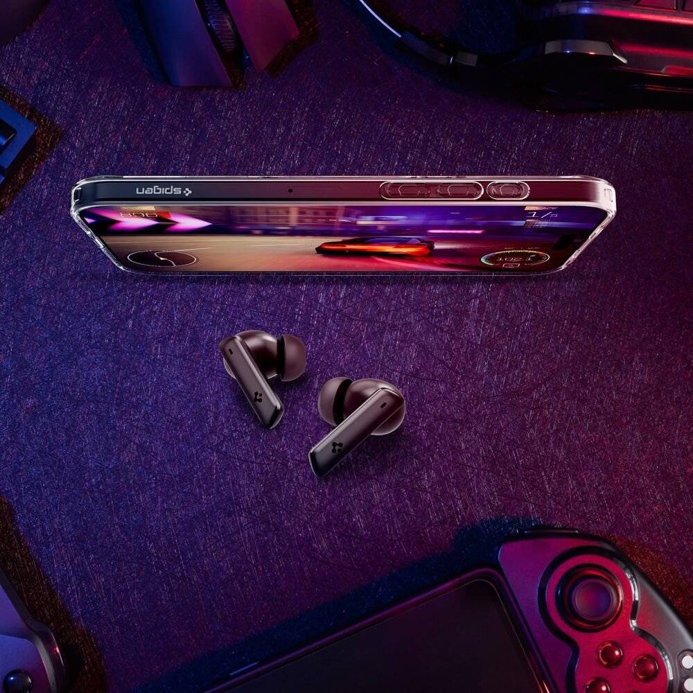 Spigen SA2402 ANC Pro Kabellose Kopfhörer - Weiß