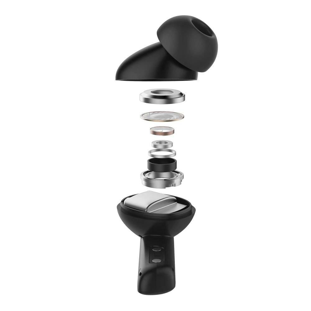 Smartphone mit 1,2 mm und 1,25 mm Dicke, das Kamera- und Anschlussdetails in schwarzem Schutzgehäuse zeigt.