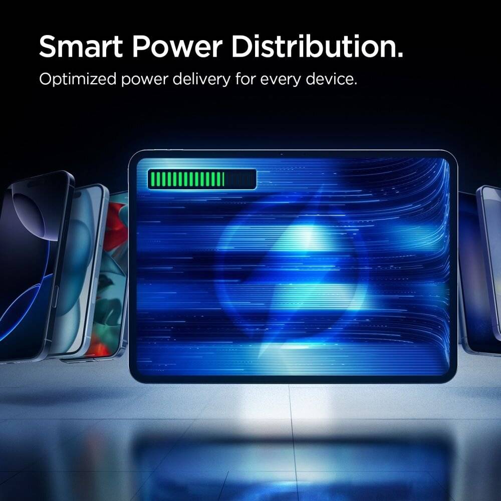 Spigen EA3020 20000mAh 30W Powerbank - Schwarz