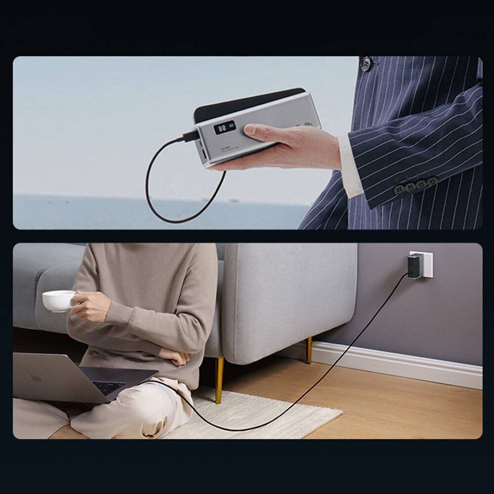 Cuktech CKCTC615NCBK USB-C 6A 240W Kabel 1,5m - Schwarz