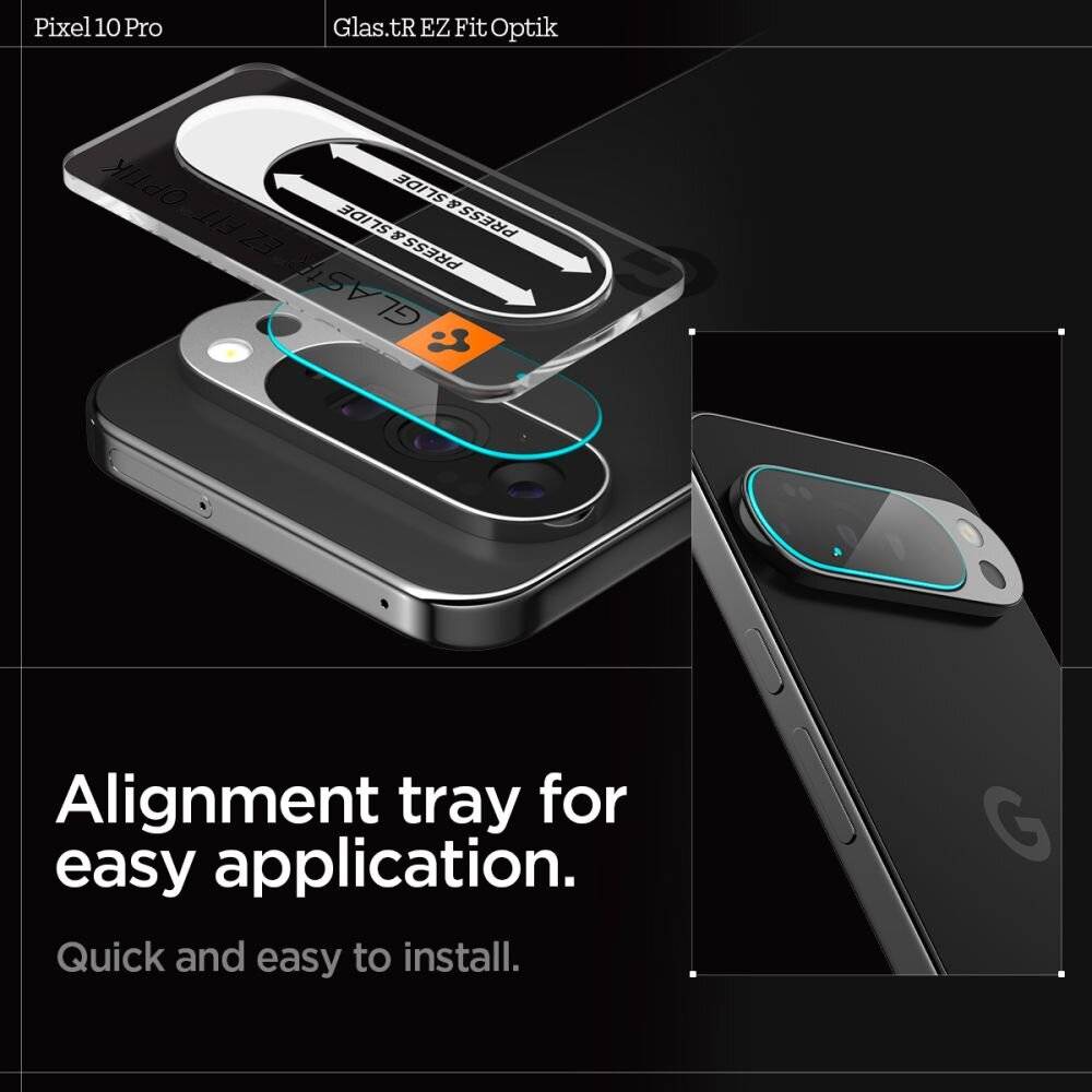 Spigen Optik Glas.tR Kamera-Cover 2er-Pack für Google Pixel 10 Pro