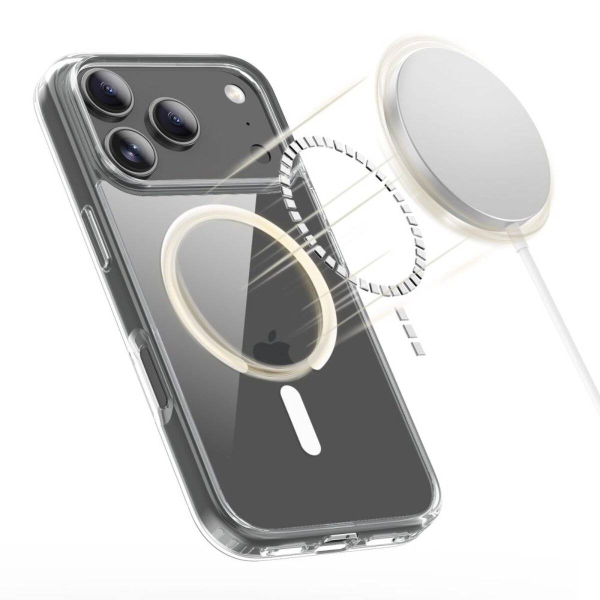 Tech-Protect FlexAir Hybrid MagSafe Case für iPhone 17 Pro – Transparent