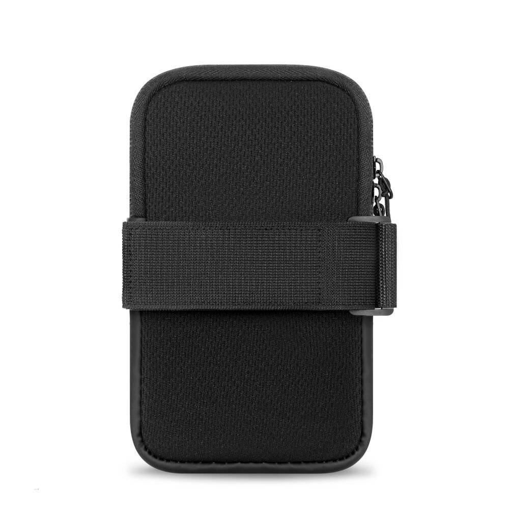 Tech-Protect M7 Universal Sportarmbandhülle - Schwarz und Orange