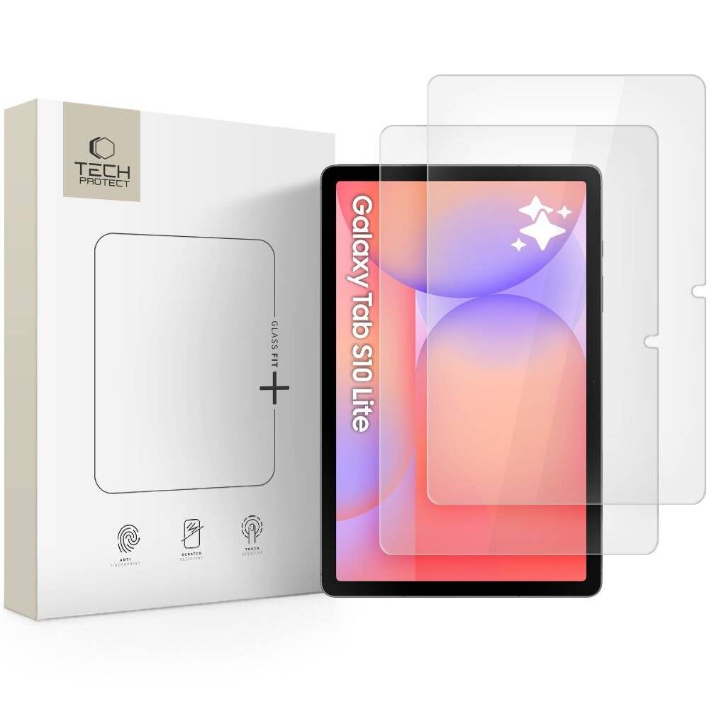 Tech-Protect Glass Fit+ 2er-Pack Schutzglas Samsung Galaxy Tab S10 Lite 10.9 X400 / X406B
