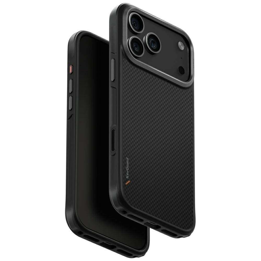 Uniq Keva Magclick Ladehülle iPhone 17 Pro Max – Schwarz