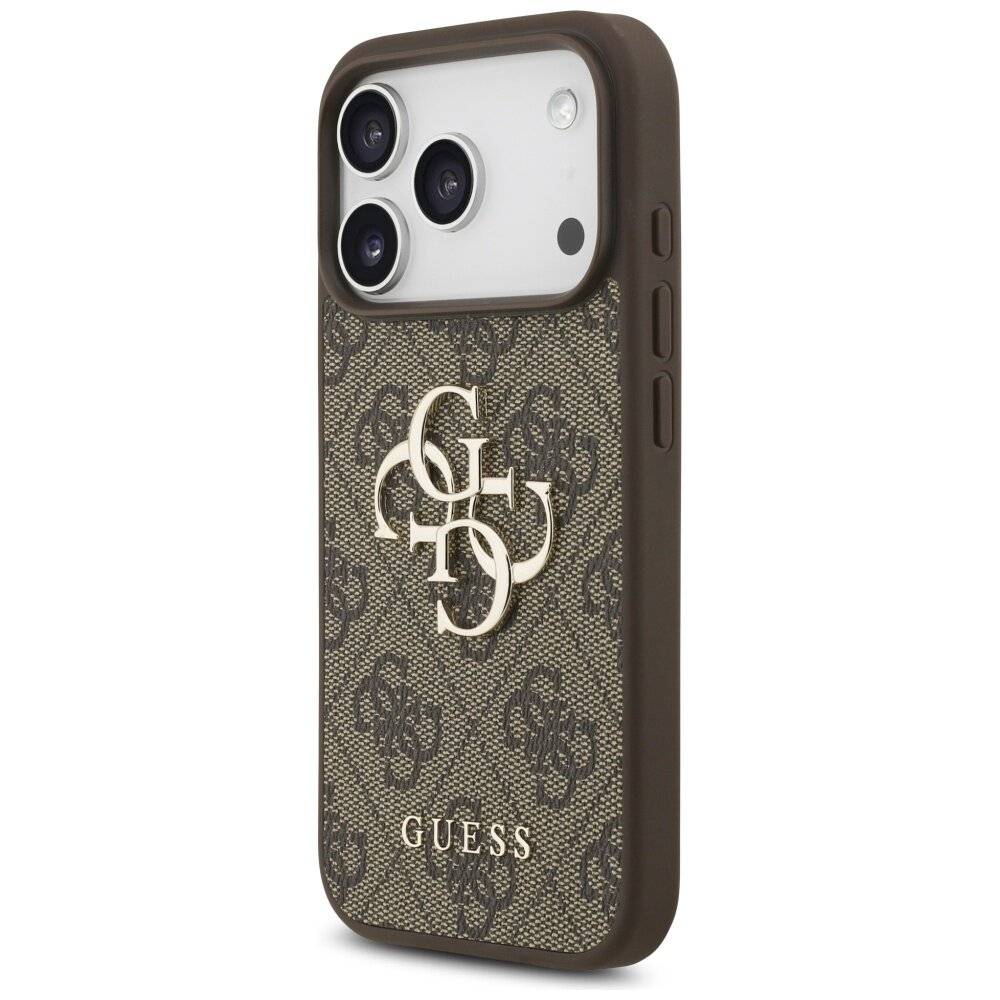 Guess 4G Big Logo Case iPhone 17 Pro - Braun
