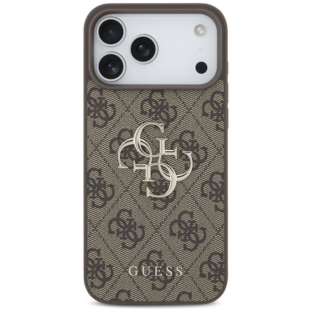 Guess 4G Big Logo Case iPhone 17 Pro Max - Braun