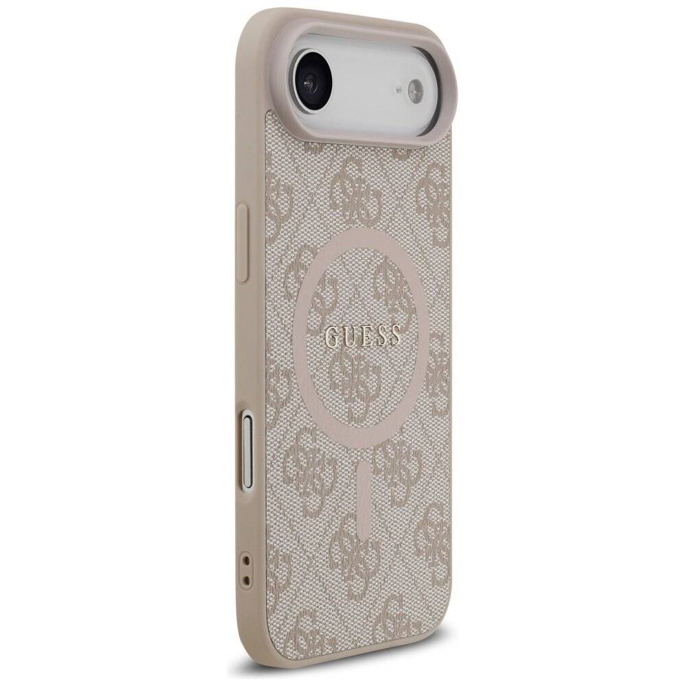 Guess 4G Ring Classic Logo MagSafe Hülle iPhone 17 Air - Pink