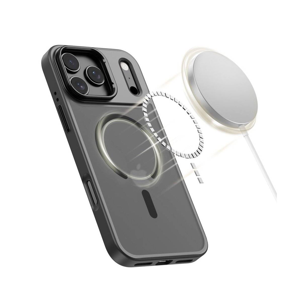 iPhone-Ecke mit Bildschirm und Kamera, zeigt 0,5 mm erhabene Lippen zum Schutz. Bildtext: Bildschirm- und Kameraschutz.