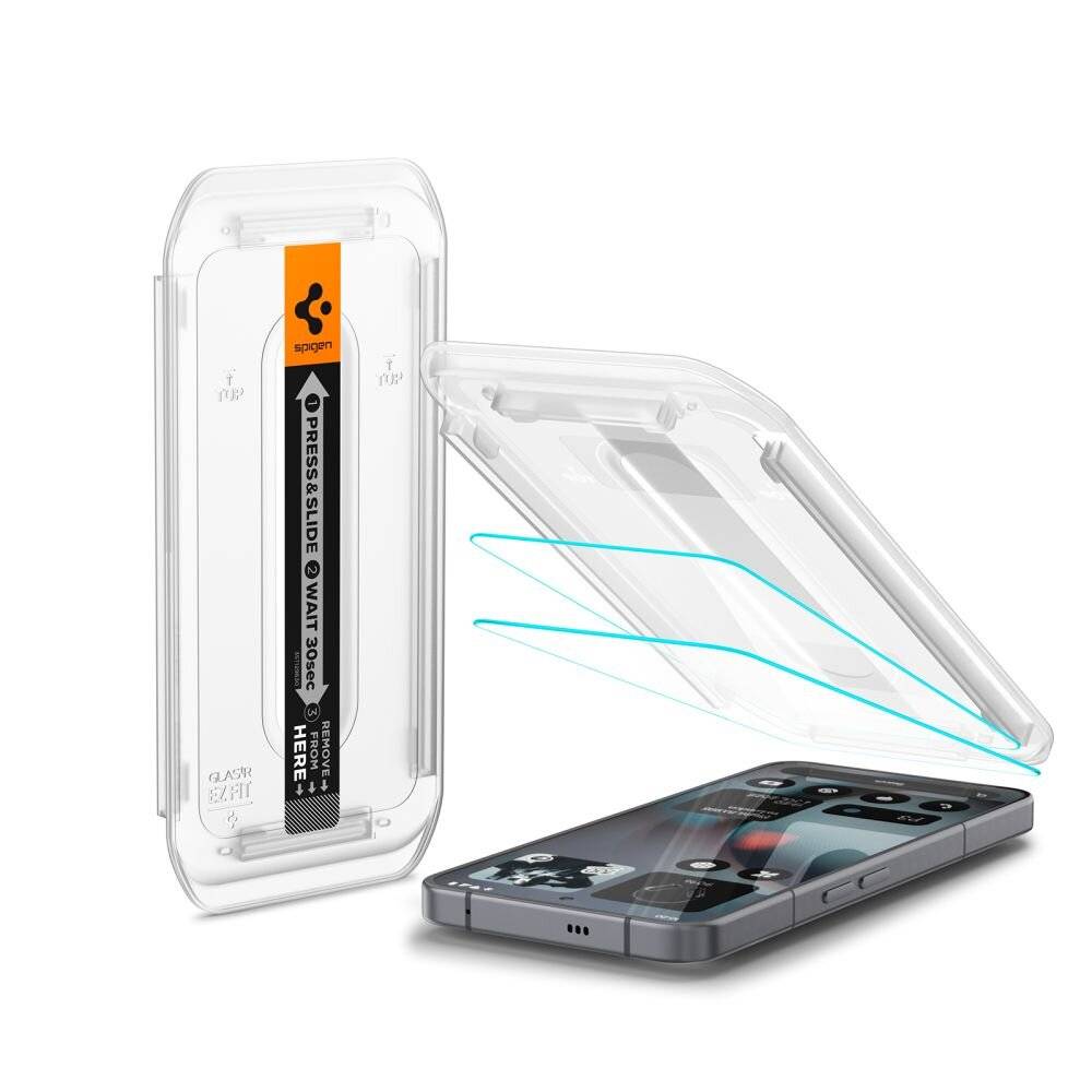 Spigen Glas.TR EZ Fit Schutzglas 2er-Pack Nothing Phone 3 - Transparent