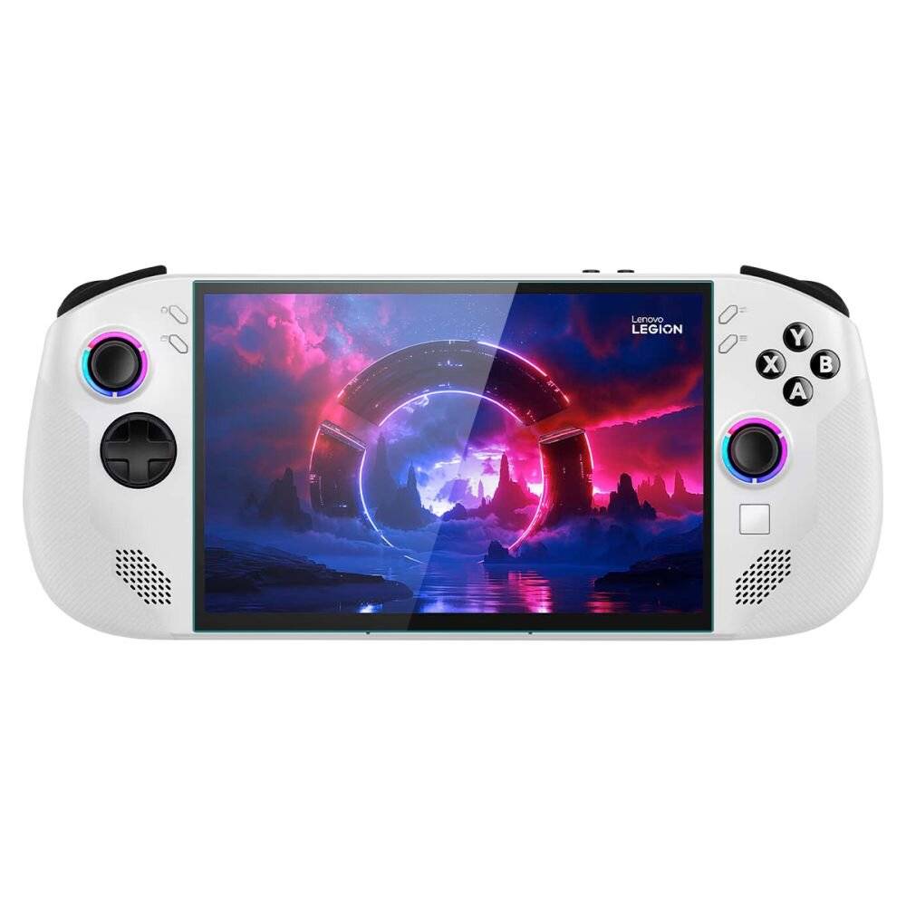 Spigen Glas.tR Slim 2er-Pack Schutzglas für Lenovo Legion GO S - Schwarz