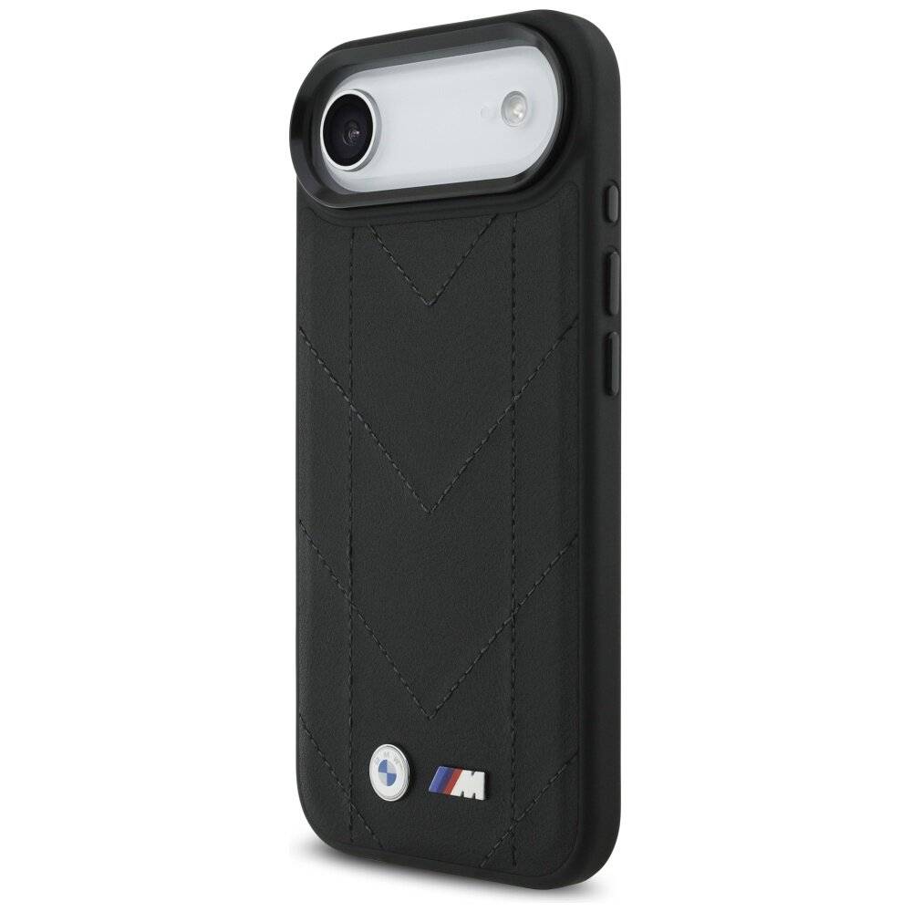 BMW M Quilted Logo MagSafe Case iPhone 17 Air – Schwarz