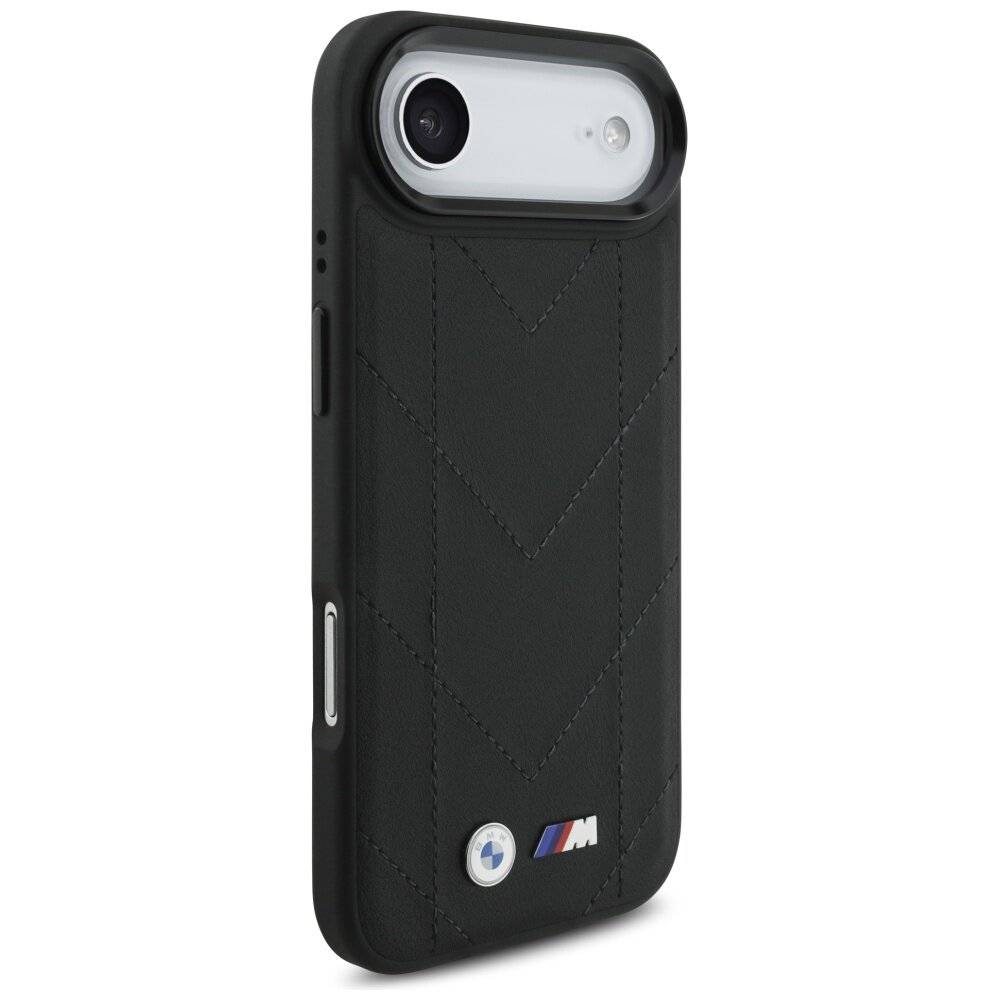BMW M Quilted Logo MagSafe Case iPhone 17 Air – Schwarz