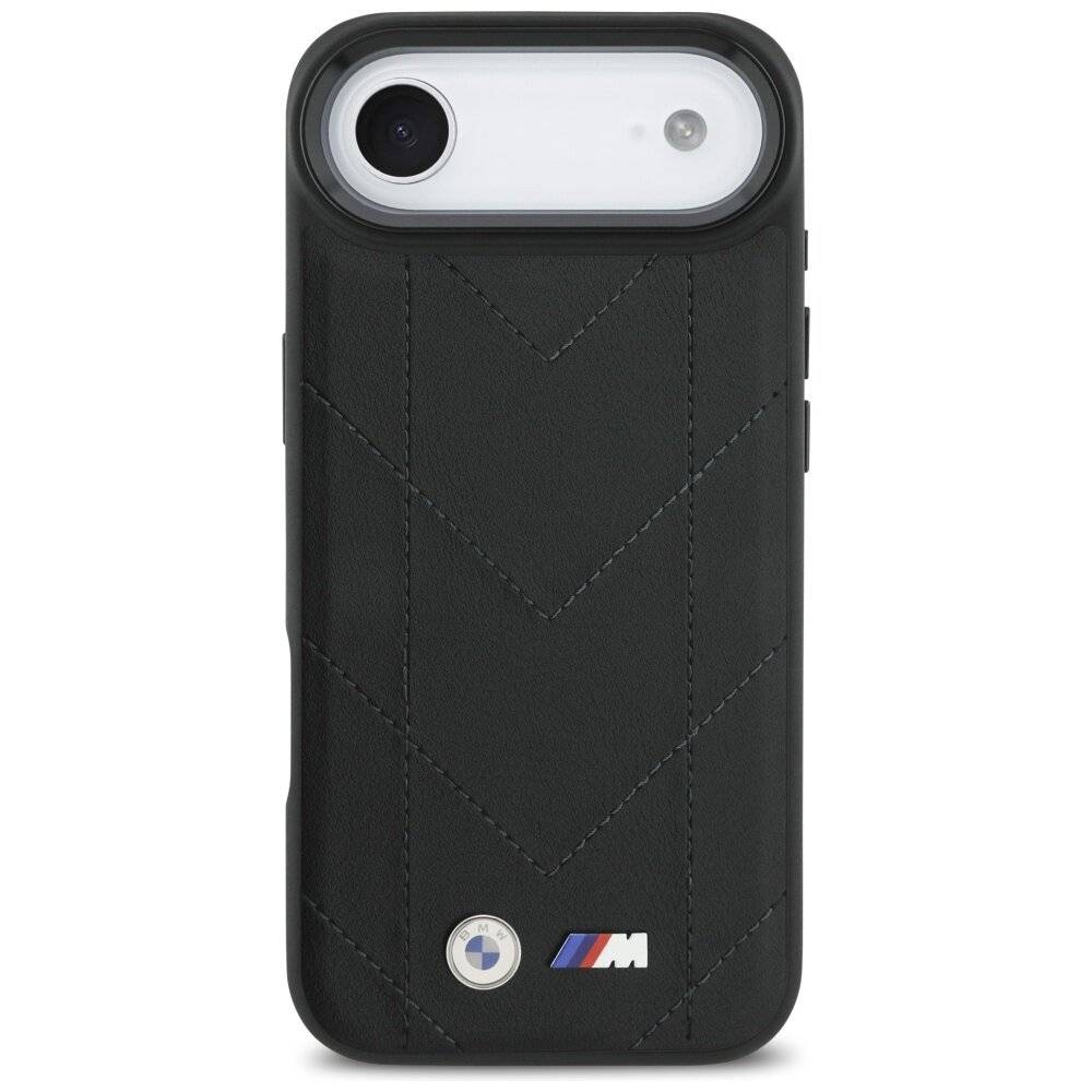 BMW M Quilted Logo MagSafe Case iPhone 17 Air – Schwarz